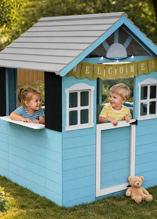Dečija drvena kućica za igru KINDER HOME sa kuhinjom