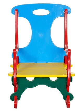 Stolica za ljuljanje Toni - pogodna za kuću i na otvorenom, 3 u 1 - stolica, ljuljačka i slagalica