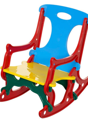 Stolica za ljuljanje Toni - pogodna za kuću i na otvorenom, 3 u 1 - stolica, ljuljačka i slagalica