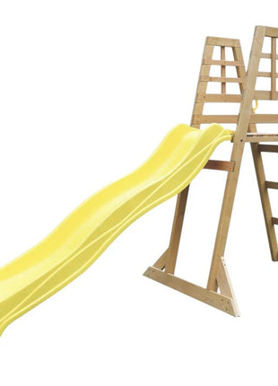 Dječija drvena penjalica sa toboganom