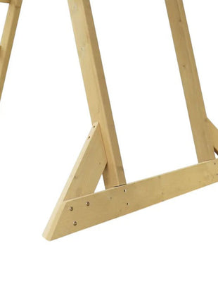 Dječija drvena penjalica sa toboganom