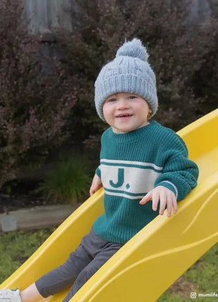 Dječija drvena penjalica sa toboganom