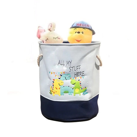 Igračka, odjeća, korpa za veš, sklopiva, sa pogodnim ručkama, za dječiju sobu, spavaću sobu, dnevnu sobu - Dinosaurusi