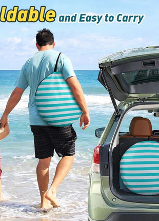 Dječiji šator za igru KINDER HOME sa UV zaštitom 50+ – lagan i sklopiv, za plažu i baštu, 120×80×70 cm