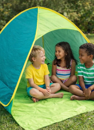 Dječiji sklopivi šator KINDER HOME sa UV zaštitom 50+ - Lagan, sklopiv, za plažu i baštu, 165×150×110 cm