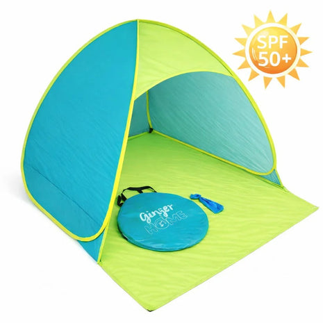 Dječiji sklopivi šator KINDER HOME sa UV zaštitom 50+ - Lagan, sklopiv, za plažu i baštu, 165×150×110 cm