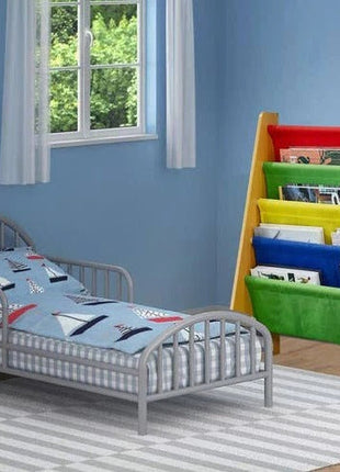 Polica za dječije knjige i igračke, organizator za odlaganje, sekcija, biblioteka za dječiju sobu - BOJE