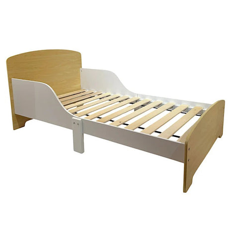 Dječiji drveni krevet sa zaštitom i ramom za dušek 140/70 cm