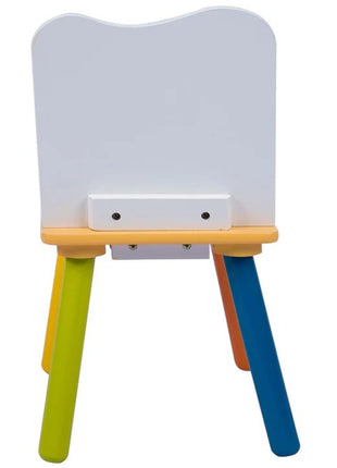 Dječiji drveni sto i stolice sa morskim životinjama – set za crtanje, igru, učenje i jelo