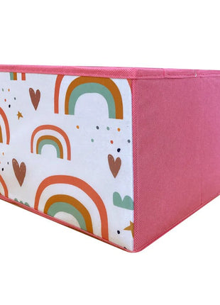 Organizator za igračke i knjige, dječija polica sa 9 tekstilnih korpi za odlaganje - SUPER DEVOJKA