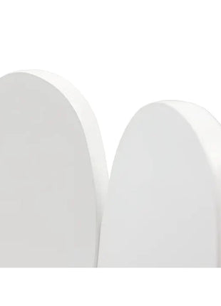 Dječiji drveni sto sa 2 stolice BUNNY, učenje, crtanje, igranje, set za jelo, za dječiju sobu, bijeli