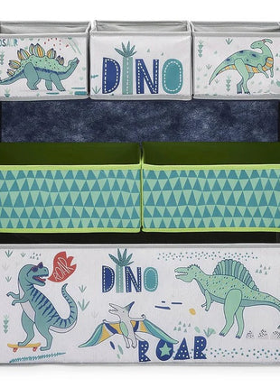 Dječija polica, Organizator za igračke sa kutijama za odlaganje DINOSAURS