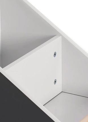 Dječiji ormarić, regal za igračke i knjige sa tablom za pisanje, kuća, drvo