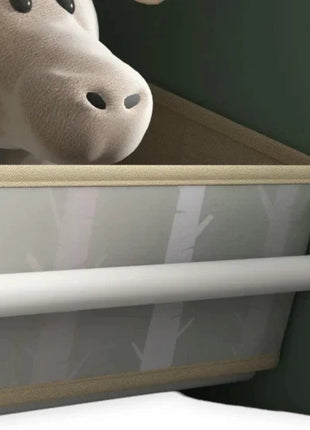 Dječiji ormar, Ormar za igračke i knjige sa medvjedom, Crna tabla za pisanje, Kuća ŠUMA