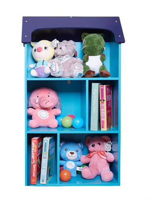 Dječija drvena polica za odlaganje igračaka i knjiga - UNIVERZUM