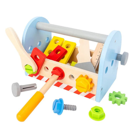 Drveni alat u torbi, set za igru