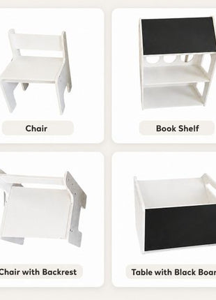 Kinder Home Multifunkcionalni dječiji sto i stolica House