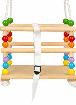 Kinder Home Drvena ljuljačka za djecu do 25kg