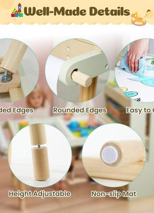 Kinder Home Multifunkcionalni dječiji sto sa dvije stolice