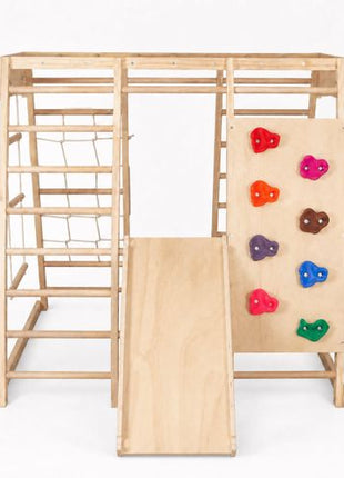Kinder Home Drvena penjalica sa toboganom