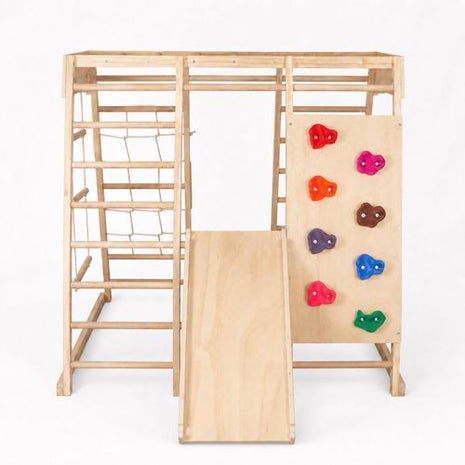 Kinder Home Drvena penjalica sa toboganom