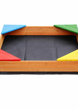 Kinder Home Drveni pješčanik 90x90cm