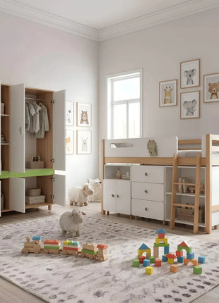 Kinder Home Dječiji ormar Dino, 120x60x180cm