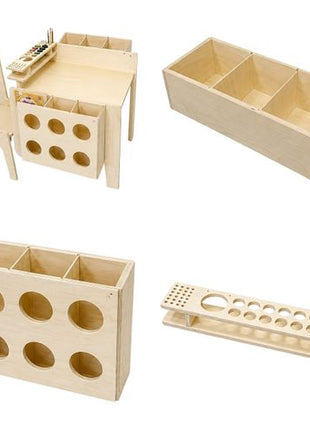 Kinder Home Dječiji sto za crtanje i učenje Montessori