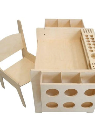 Kinder Home Dječiji sto za crtanje i učenje Montessori