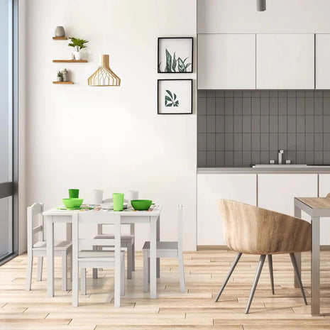 Dječiji sto sa 4 stolice za igru i učenje KINDER HOME