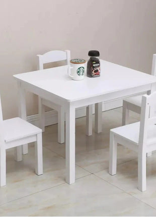 Dječiji sto sa 4 stolice za igru i učenje KINDER HOME