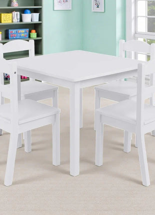 Dječiji sto sa 4 stolice za igru i učenje KINDER HOME