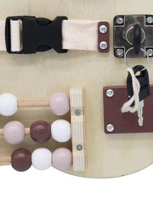 Montesori drvena tabla za motoriku – Medvjed